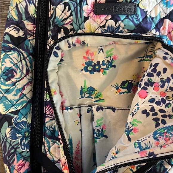 Vintage Vera Bradley Iconic Cotton Garden Grove Sling Backpack - Picture 5 of 7